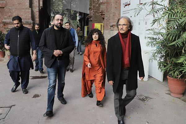 Federal Minister Chaudhry Salik Hussain Visits NCA Triennale 2025