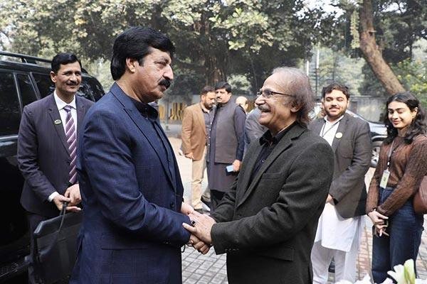 Governor Punjab, Sardar Saleem Haider Khan Visits NCA Triennale 2025