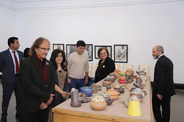 Italian Ambassador to Pakistan, Her Excellency Marilina Armellin, Visits NCA Triennale 2025