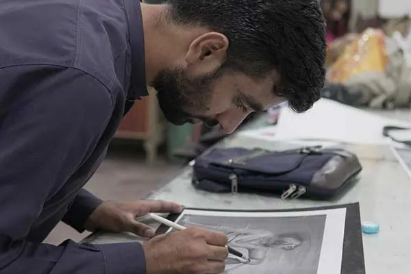 Workshop – Hassnain Awais 'Digital and Collagraph Printmaking'