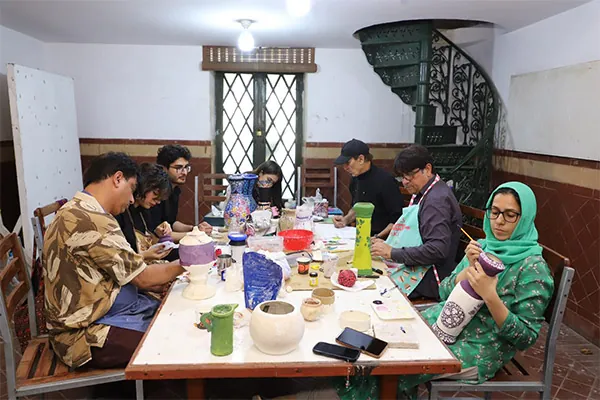 Workshop - Papier Mache - The Craft of Kashmir by Khawaja Amir Rasheed