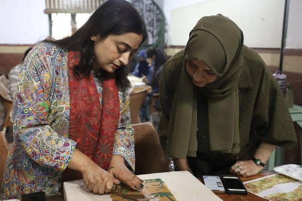 Workshop – Sumaira Amin 'Traditional Fresco Art'